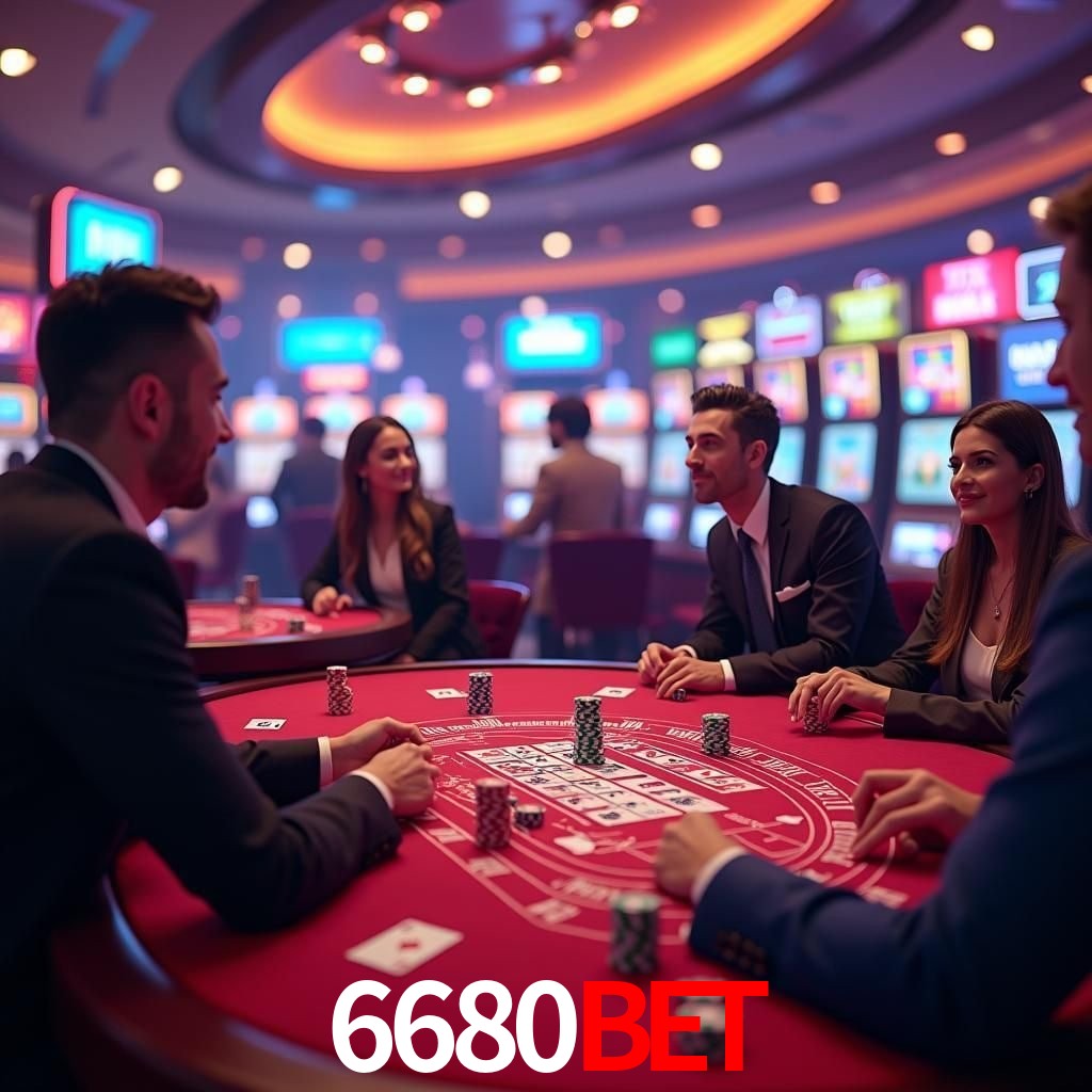 Mesa de Blackjack 6680bet